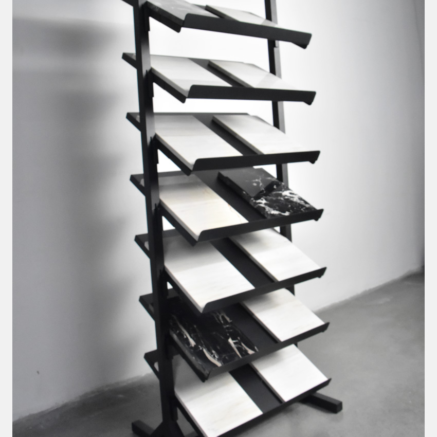 Hot Sale Granite Marble Ceramic Tile Stone Sample Floor display Standing rack