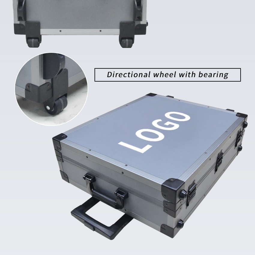 Quartz Slab Tile Display Suitcase With Wheel Stone Sample Case