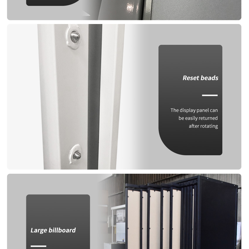 High Quality Push Pull Wooden Flooring Display Sliding Rack Showing