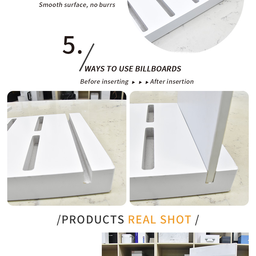 Metal tile Mosaic Granite Ceramics Tile Sample Countertop display Stand