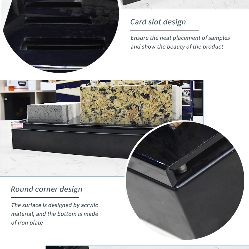 High Quality Sample Granite Marble Stone Tile Display Stand Rack TM033-2
