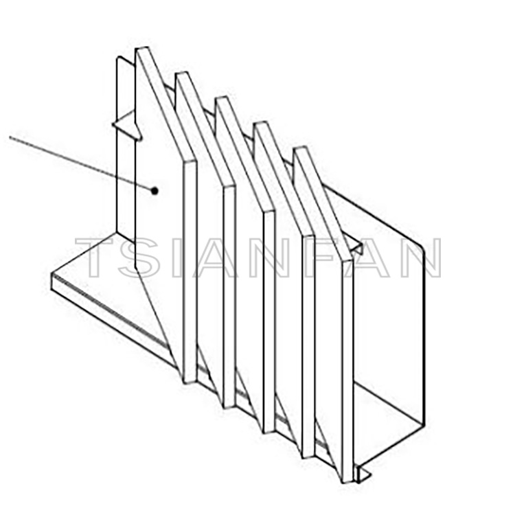 Exhibition Hall Qranite stone Quartz tile Waterfall Sample Display Stand-SW113