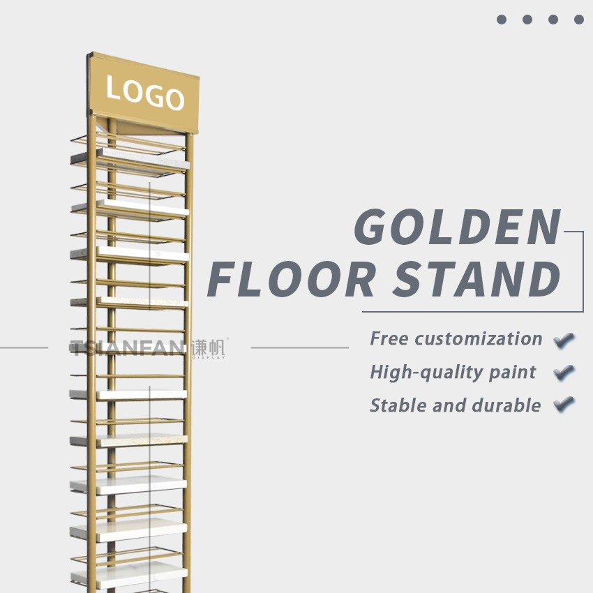 Stone Sample Display Stand Ceramic Tile Marble Quartz Metal rack
