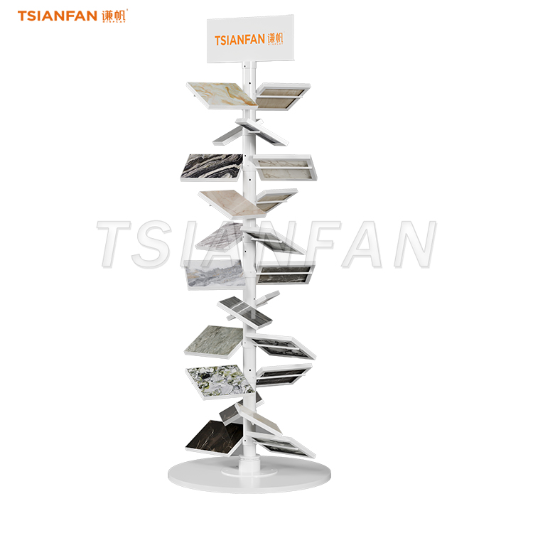 Versatile quartz stone display solutions-SRL010