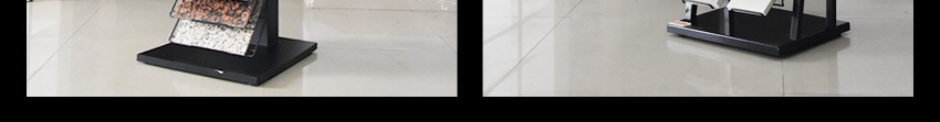 Hot Sale Custom Tower tile Quartz stone display Floor Standing rack LD014-1