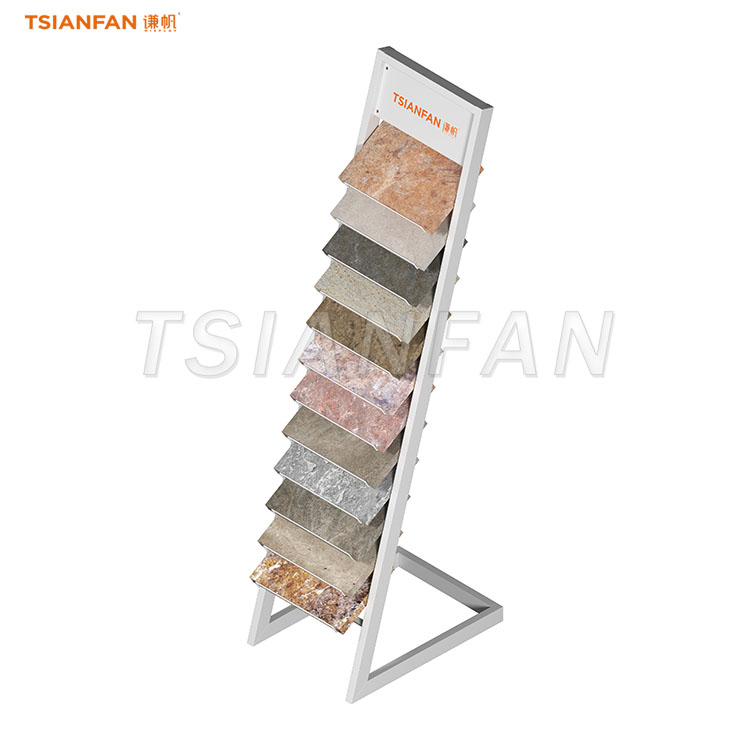 floor tile display rack
