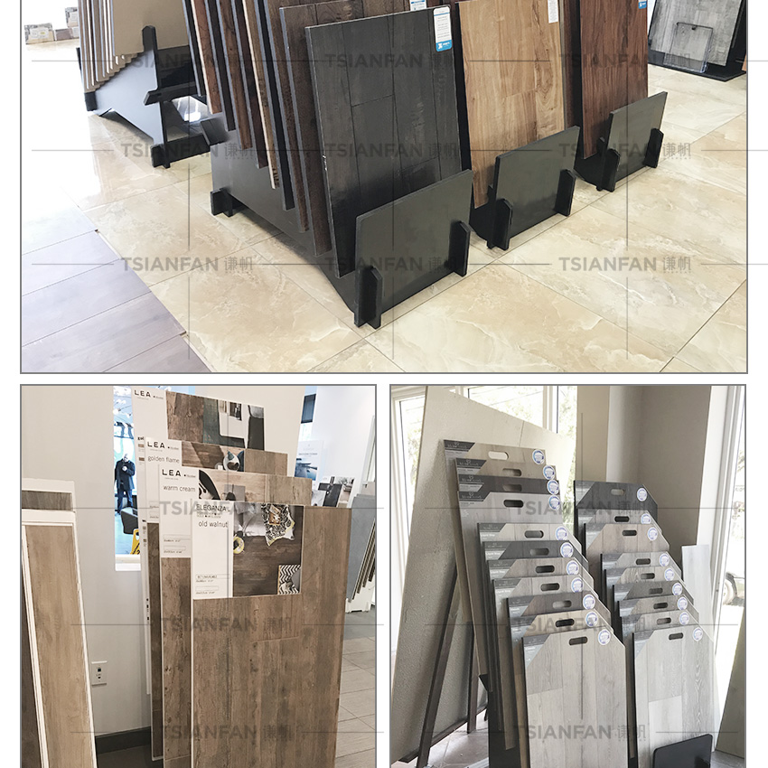 Wood board Countertop display stand desktop Show Display Rack