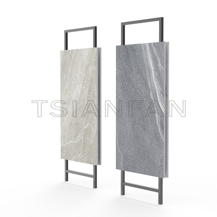 Wholesale Granite Sample Display Rack Stone Showroom Design Ideas -SG1009