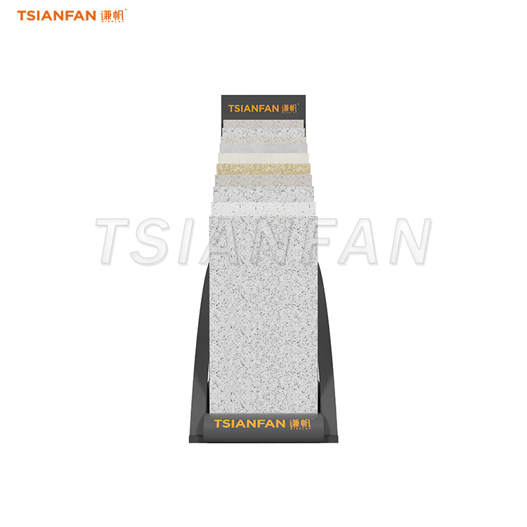 Acrylic granite desktop display stand-SRT025