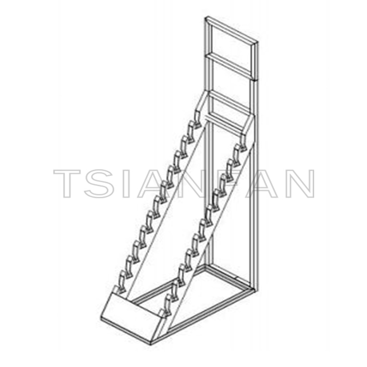 Exhibition Hall Wholesale Qranite stone Quartz Display Rack-SW110