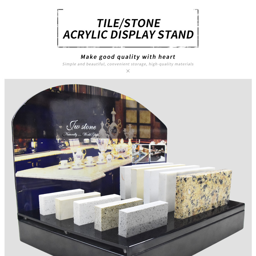 High Quality Sample Granite Marble Stone Tile Display Stand Rack TM033-2
