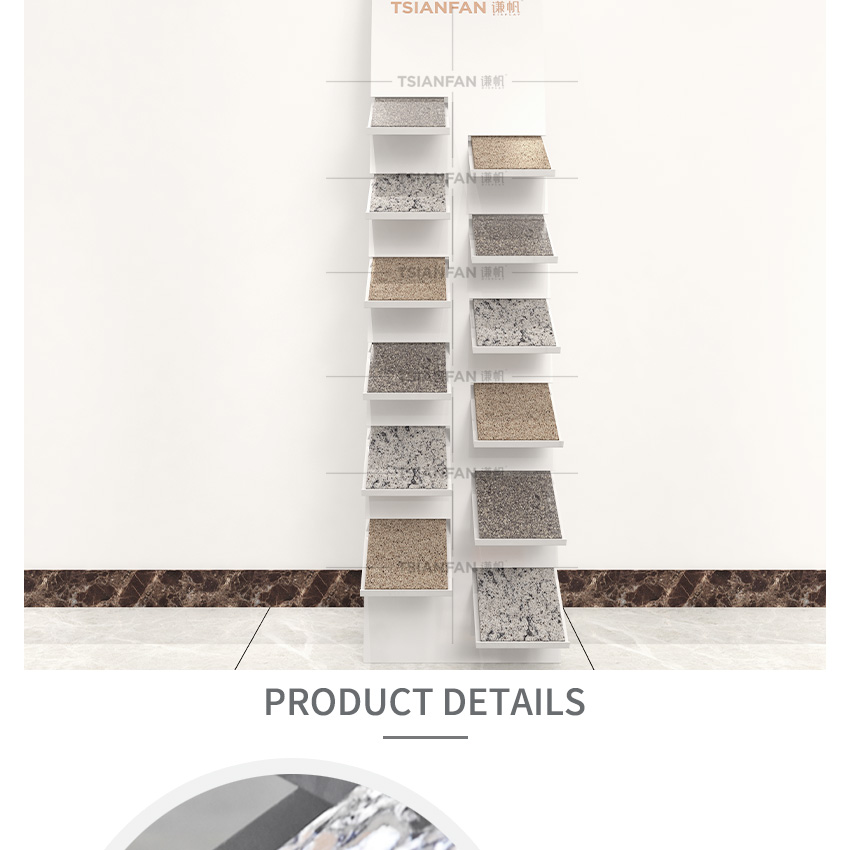 Tile Ceramic Granite Quartz Marble stone sample Floor Standing rack