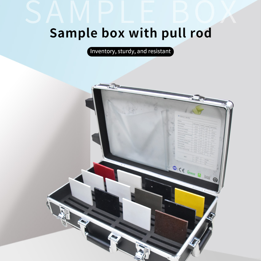 Aluminum Trolley Case Granite Quartz Ceramic Tile Carry Suitcase
