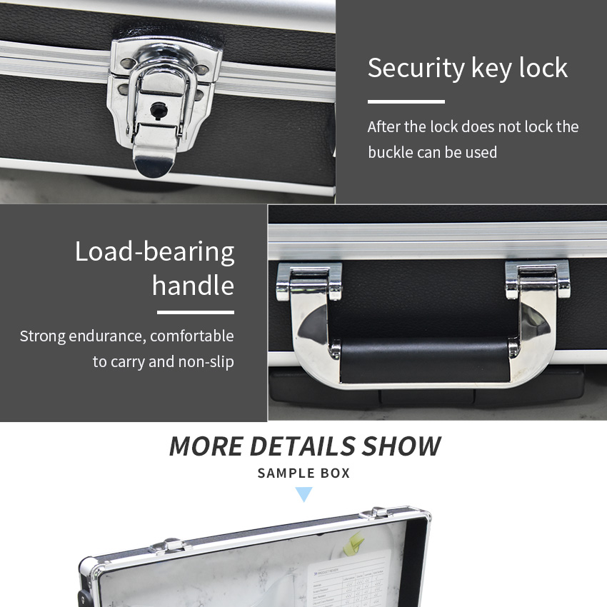 Aluminum Trolley Case Granite Quartz Ceramic Tile Carry Suitcase