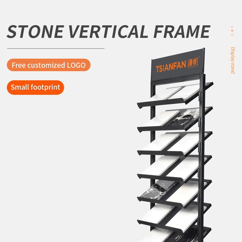 Hot Sale Granite Marble Ceramic Tile Stone Sample Floor display Standing rack