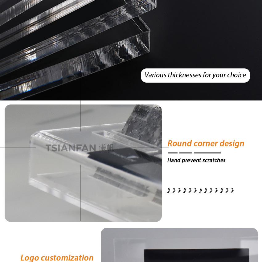 Granite Mosaic Marble Countertop Display Rack Stone Desk Stand