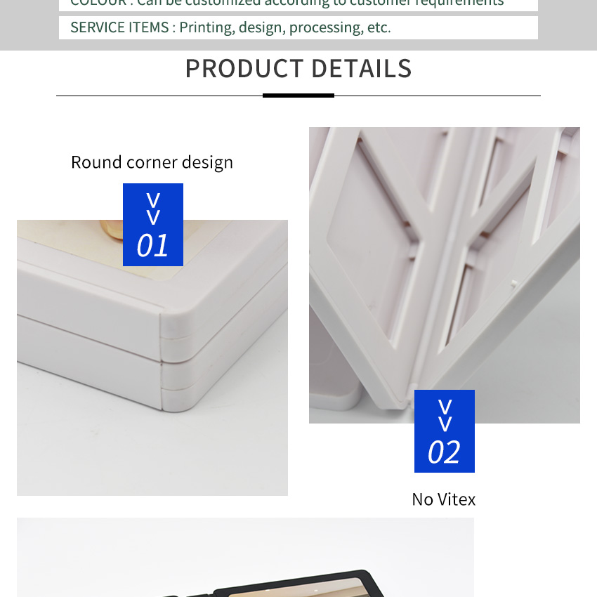 High Quality Plastic Marble Mosaic Granite Sample Display Books