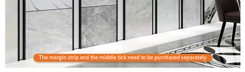 Tile board horizontal push pull display Large ceramic tile display rack