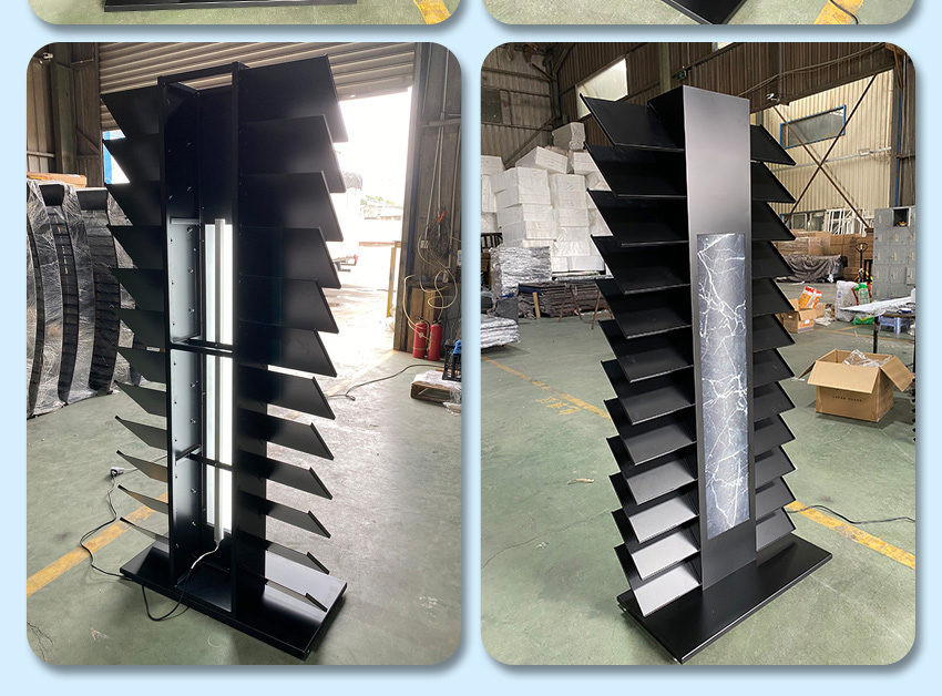Tile Ceramic Quartz Granite sample stone Standing rack both sides