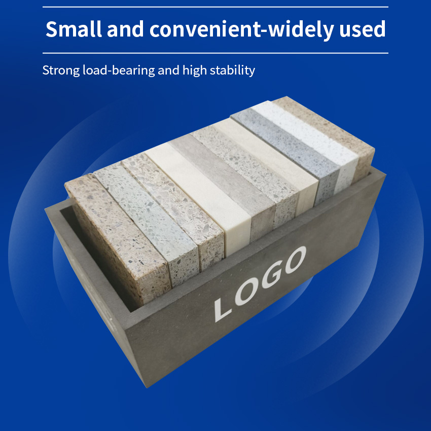 High Quality Ceramic Marble Packaging Boxes Display rack Granite Quartz Portable Wooden Case