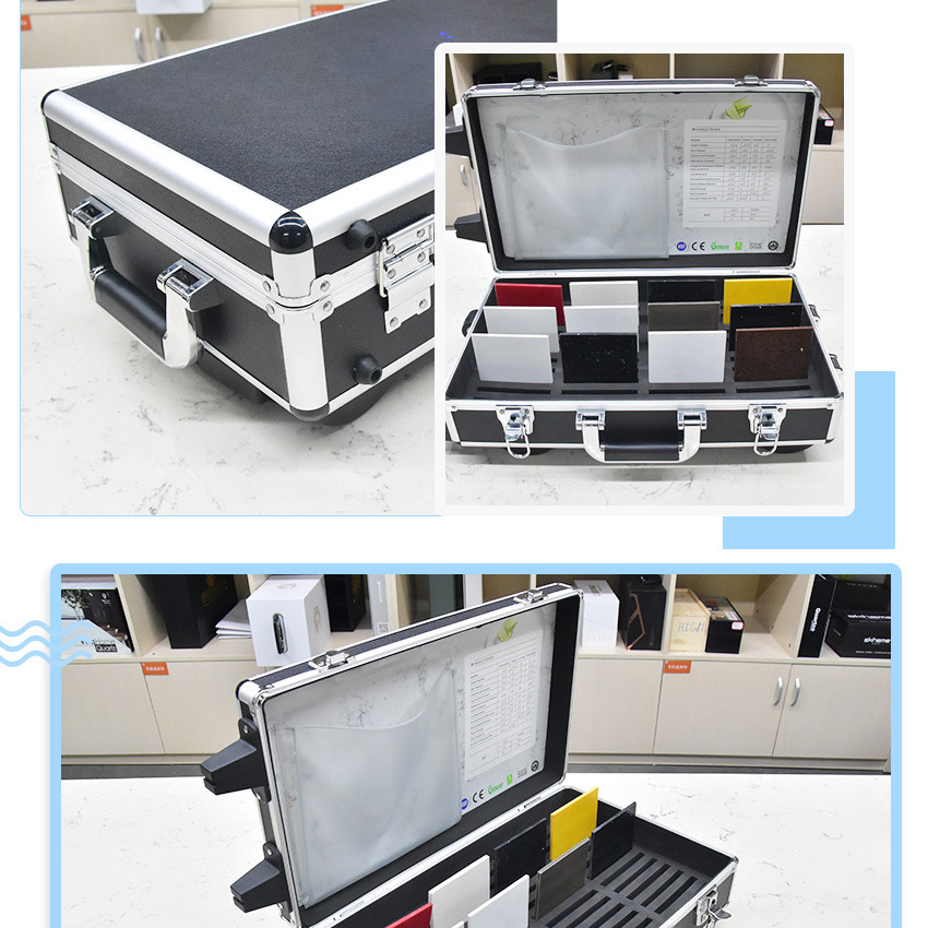 Aluminum Trolley Case Granite Quartz Ceramic Tile Carry Suitcase
