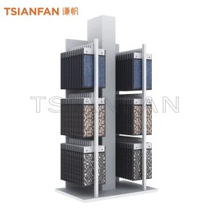 Double-sided hanging mosaic ceramic tile sample show frame-ML053