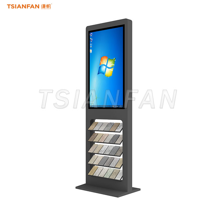 Durable tile display stands with digital screen-SRL160 - Image 3