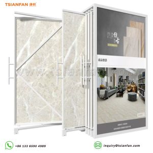 Engineering stone model push-pull display stand