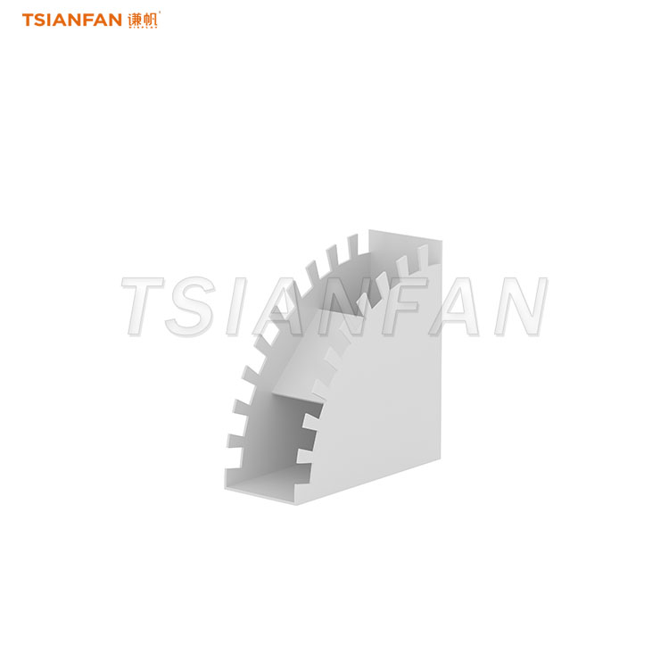 exhibition display racks slotted countertop display stand-SRT501 - Image 2