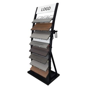 Factory Customize Tile Ceramic Granite Marble Wood floor standing Display rack