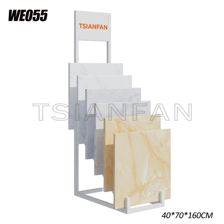 Factory direct selling special price ceramic tile display stand ground sample display tools-WE055