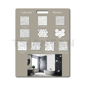Factory Wholesaler New style MDF Mosaic tile sample board displays PF005-18