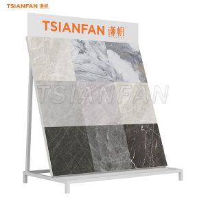 floor tile display rack quartz slab display-CL004