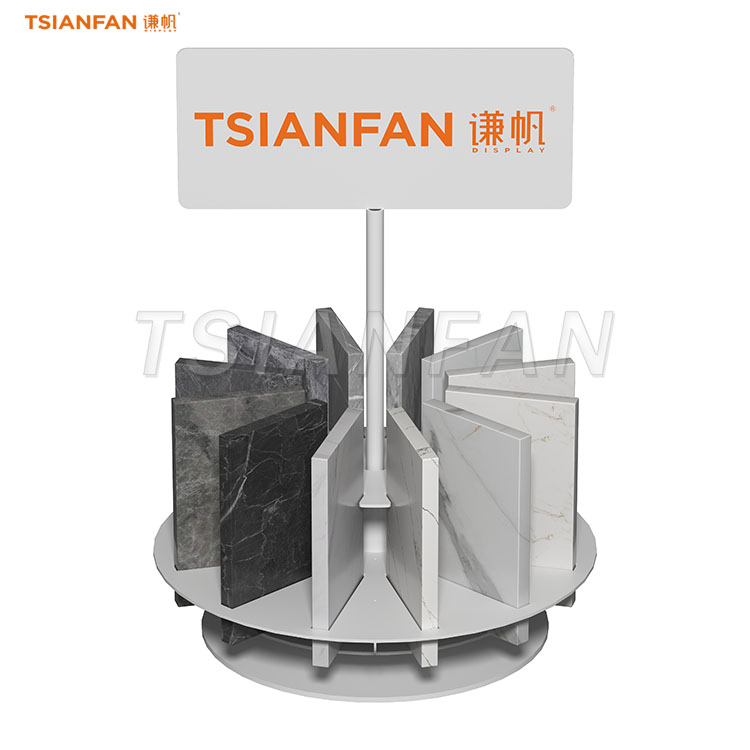 flooring display rack for tile sample solid surface display-SRT759 - Image 3