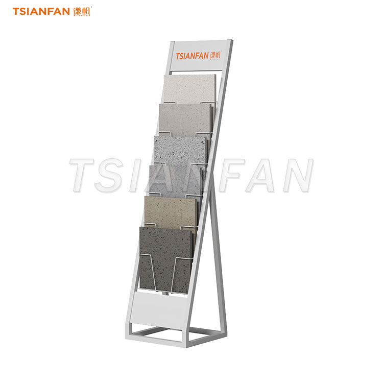 flooring display racks granite sample display stands-SRL156