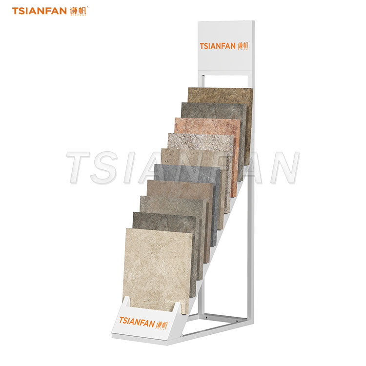 flooring display racks waterfall display for natural stone-SW367