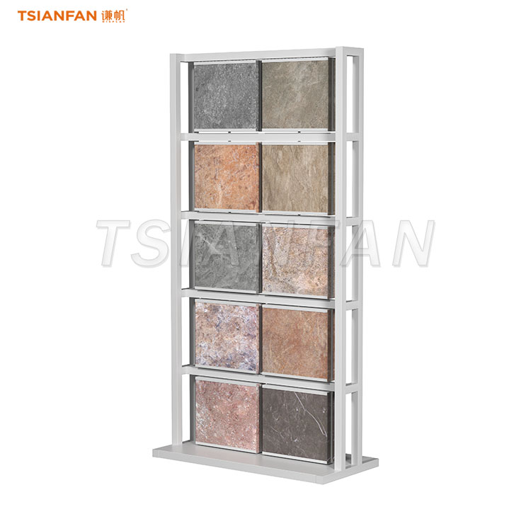 flooring showroom design ideas marble display stand-SW321