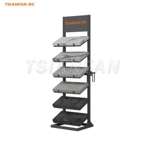 freestanding granite stone display stand-SG903