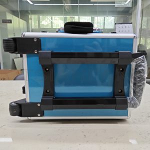 Going out display design stone tile sample aluminum box supplier