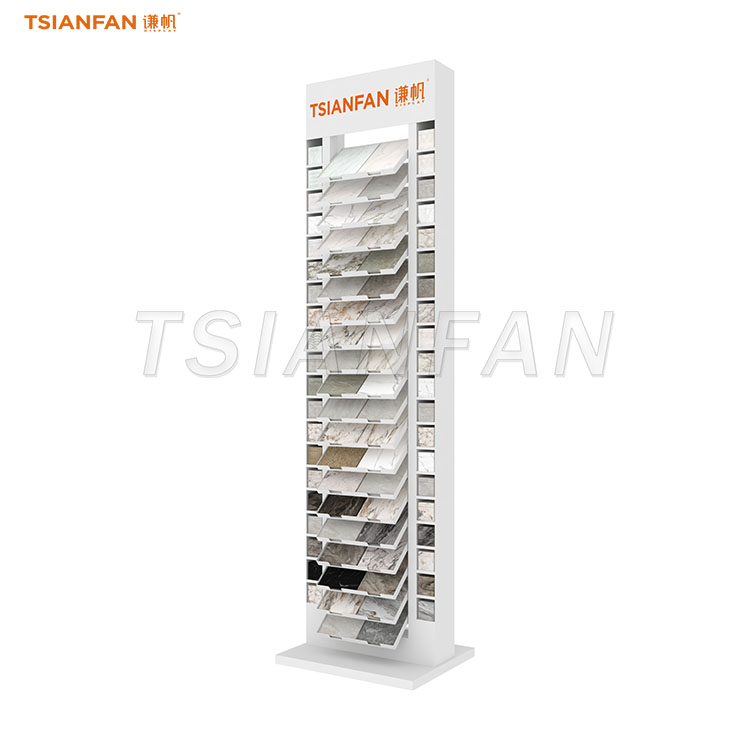 Granite and marble sample display racks for showrooms-SRL224