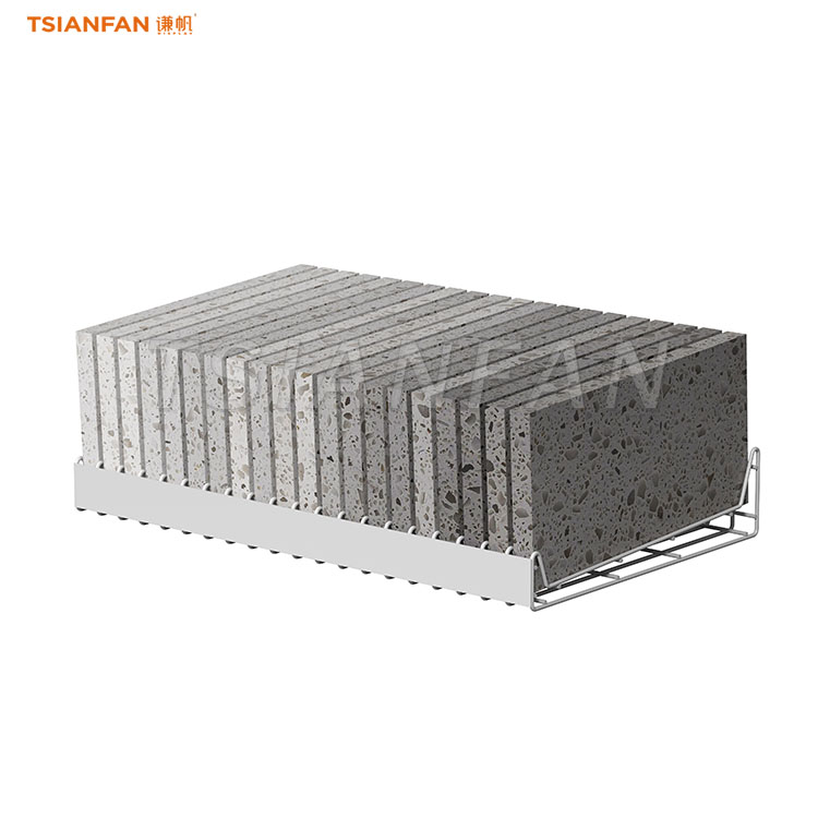 granite sample display marble display rack-SRT503