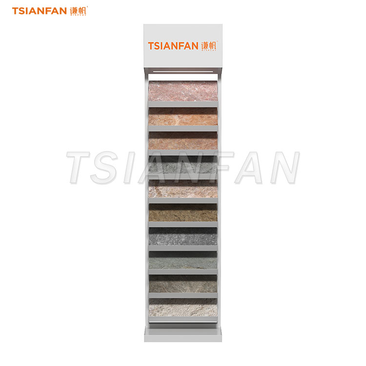 granite sample display rack floor tile displays-SW365 - Image 3