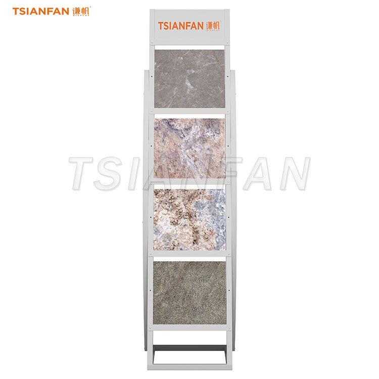 granite sample display rack flooring display stands-SW327 - Image 3
