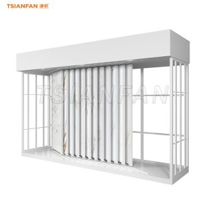 granite stone display stand push pull display rack-CT2181