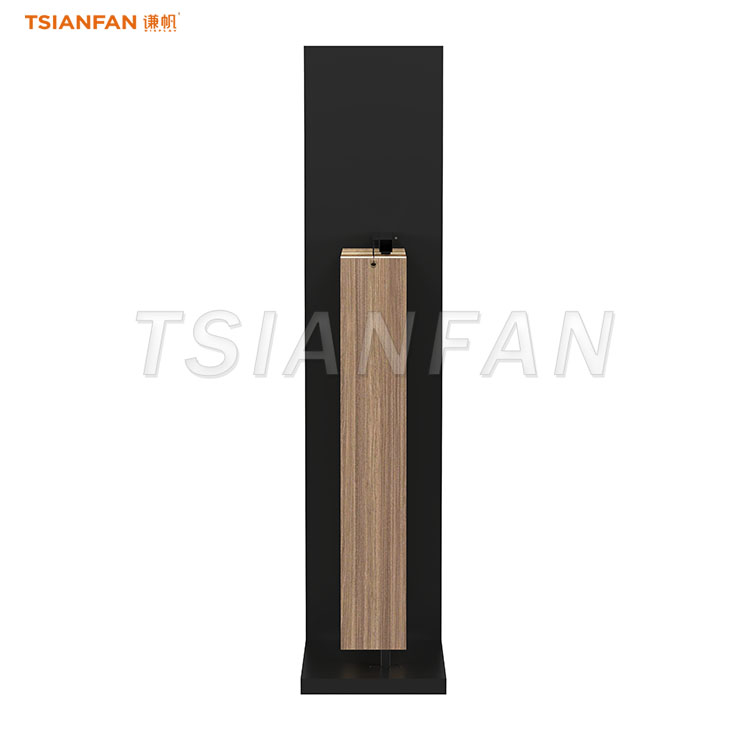 hardwood display rack black display stand USA-WJ2048 - Image 3