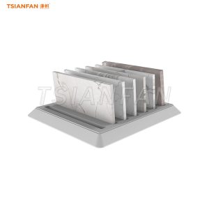 Heavy-Duty Iron Frame Countertop Granite Display Stand-SRT003Z