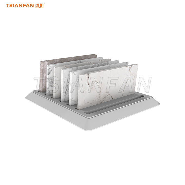 Heavy-Duty Iron Frame Countertop Granite Display Stand-SRT003Z - Image 3