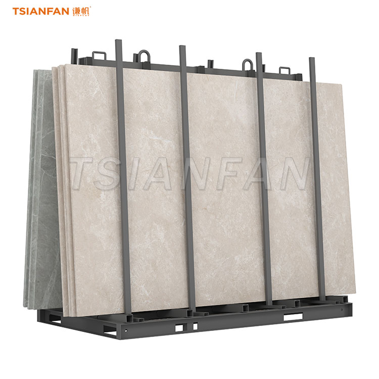 Heavy-Duty Marble & Stone Slab Storage Display Stand-SD931
