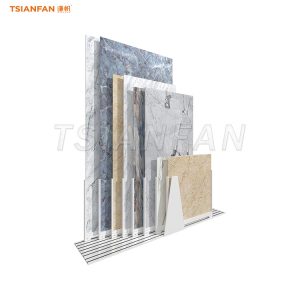 Heavy-duty sliding metal display stands for ceramic tiles-CT607
