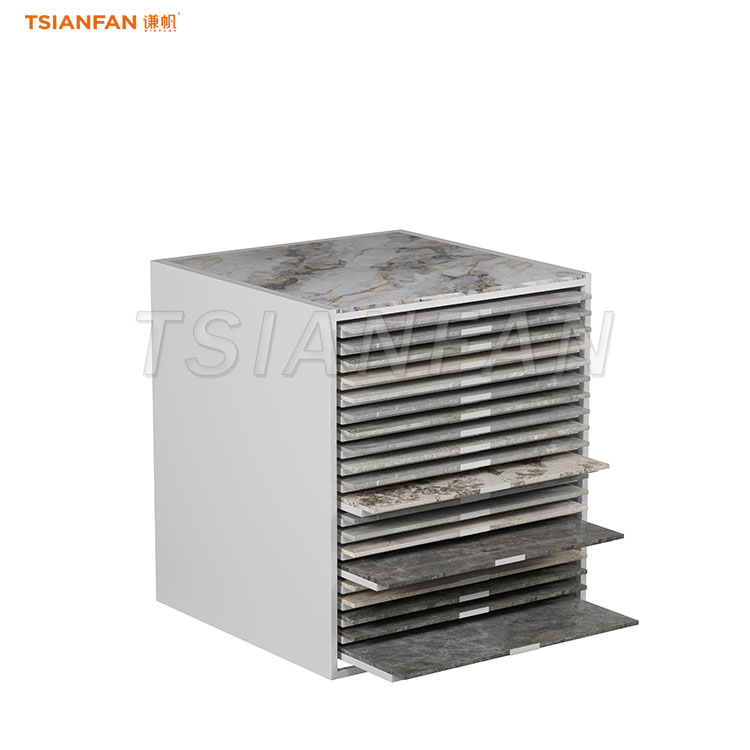 high-capacity ceramic tiles display cabinet-CC010